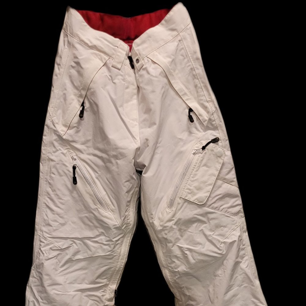 Polar Edge Gold Series Womens White Ski Snow Pants Alymosa Size XS